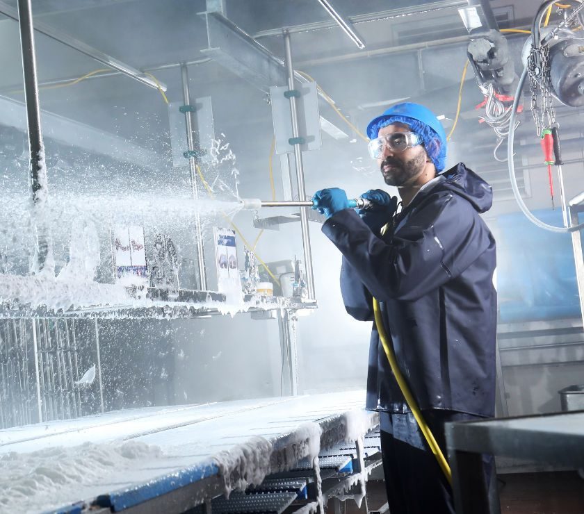 Industrie voeding food farma en chemisch schoonmaak