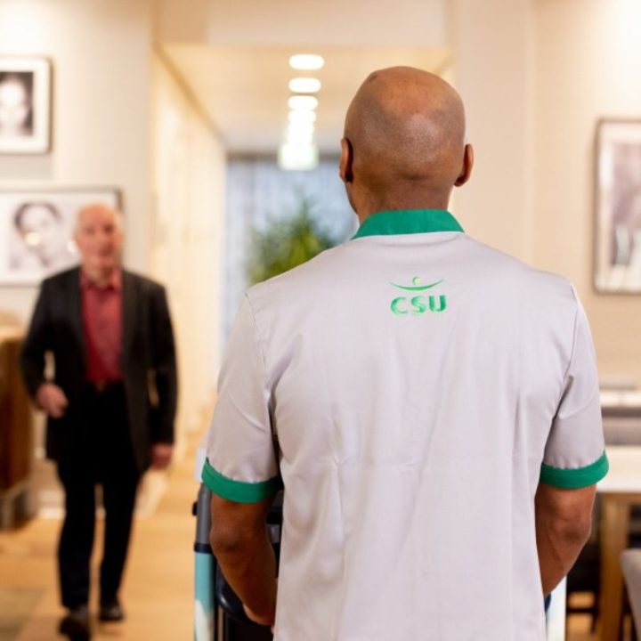 Ouderen zorg branche schoonmaak csu
