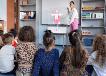 Prins darin hulp bij duurzame afvalscheiding voor kinderen en scholen samen scherp onderwijs